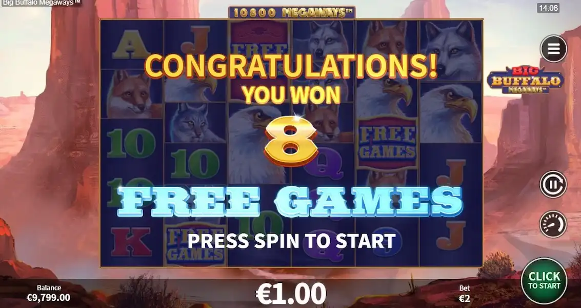 Big Buffalo Megaways Joc Liber 3