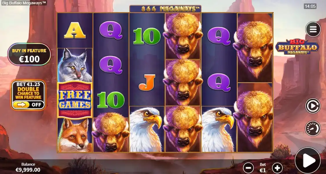 Big Buffalo Megaways Joc Liber 2