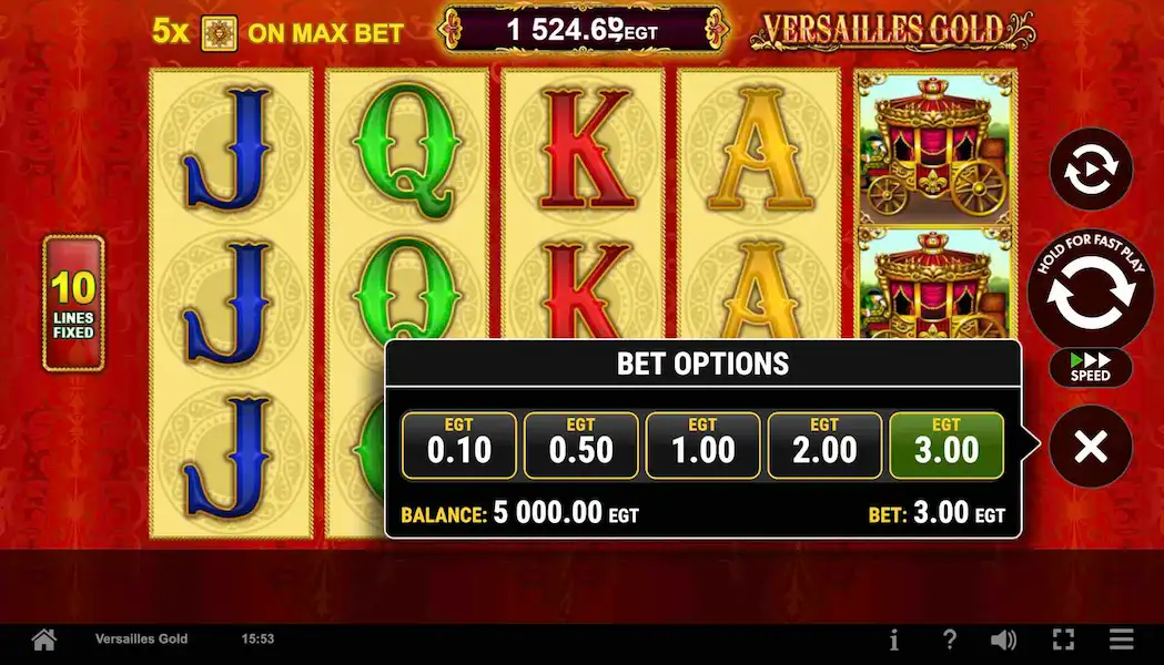 Versailles Gold Joc Liber 2