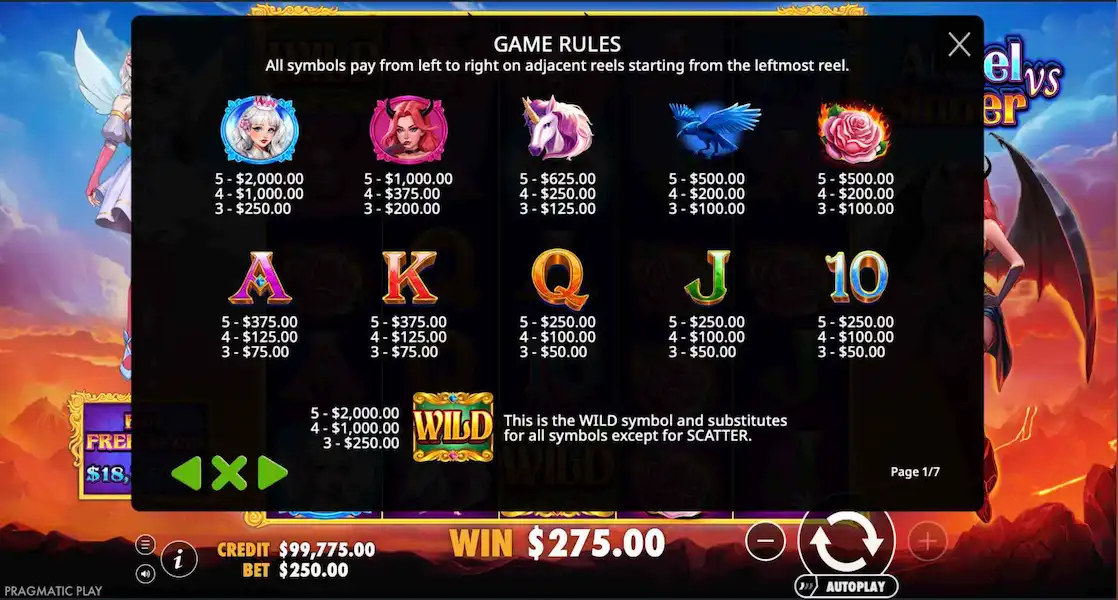 Angel Vs Sinner Joc Liber 3