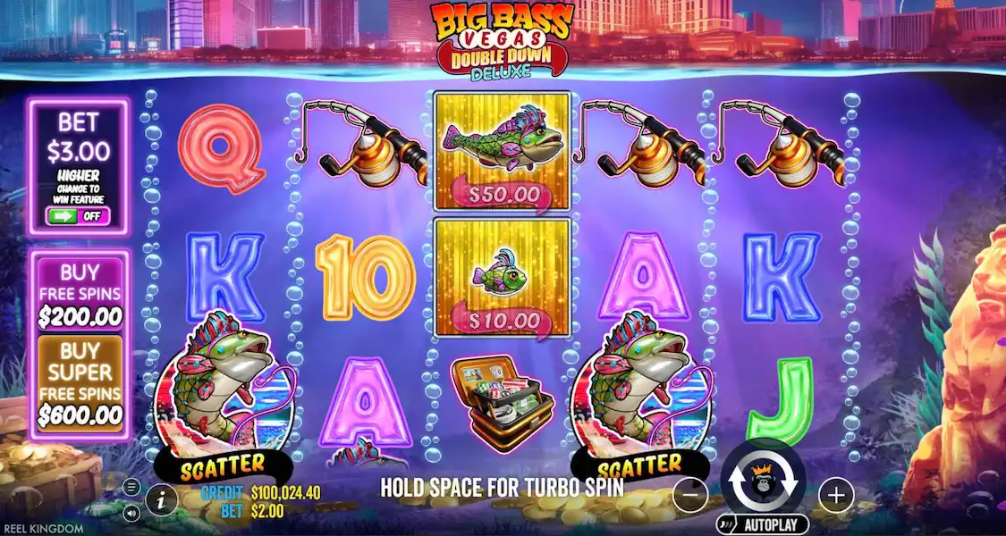 Big Bass Vegas Double Down Deluxe Joc Liber 2