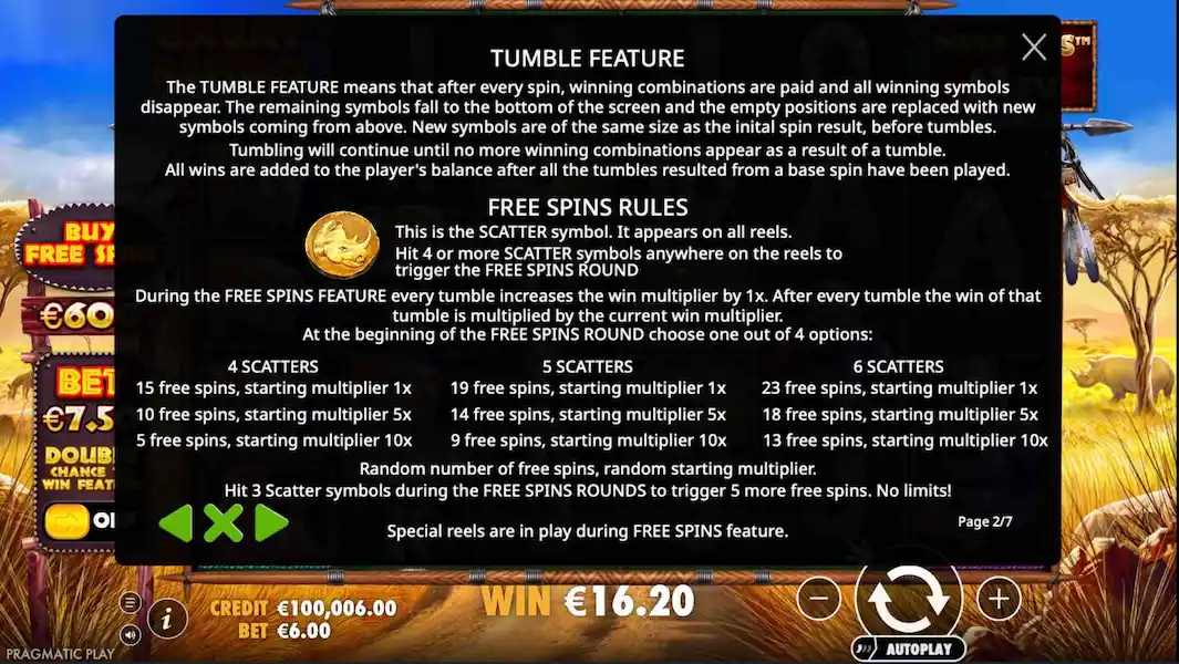 Great Rhino Megaways Joc Liber 3