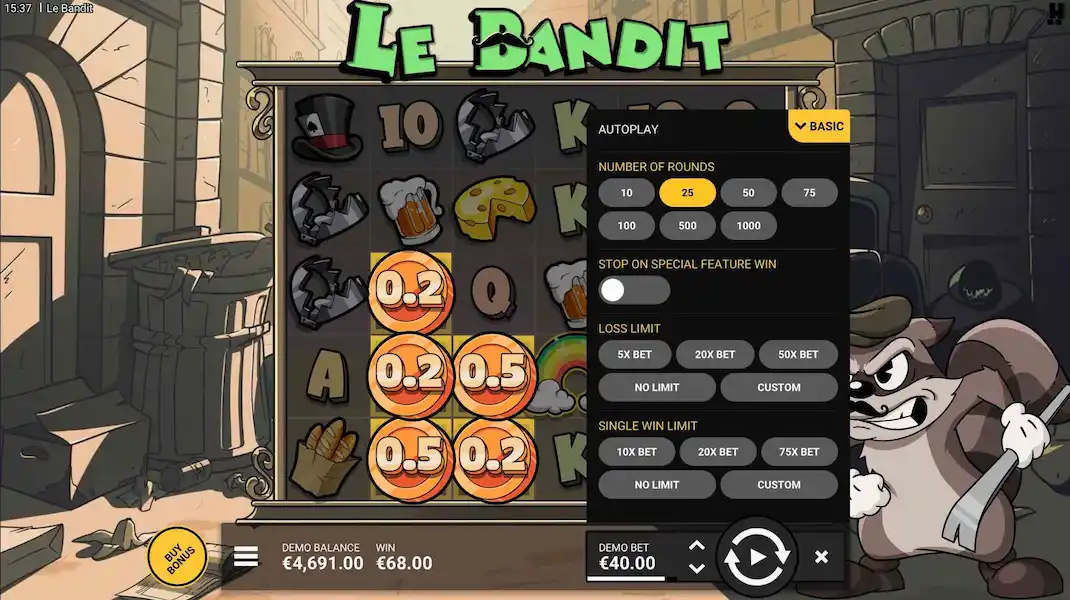 Le Bandit Joc Liber 5