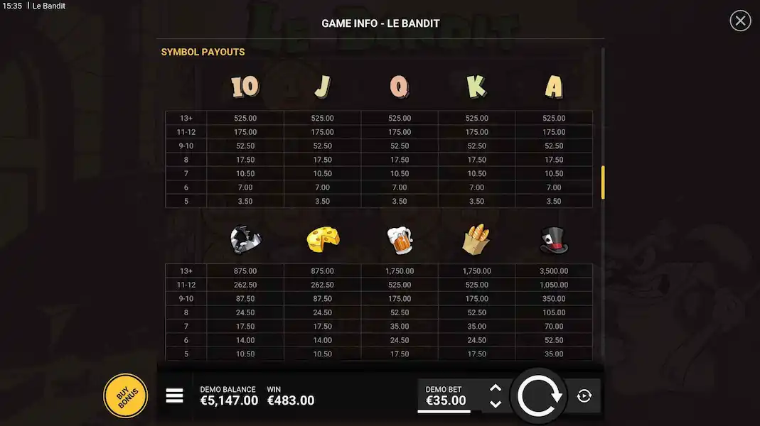 Le Bandit Joc Liber 4