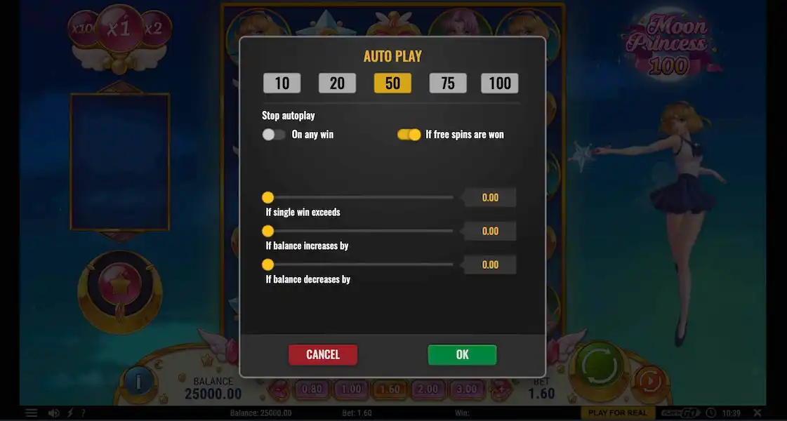 Moon Princess 100 Joc Liber 4