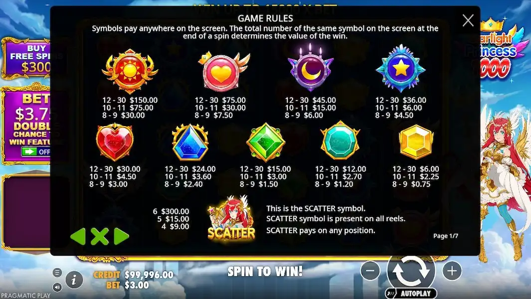 Starlight Princess 1000 Joc Liber 4