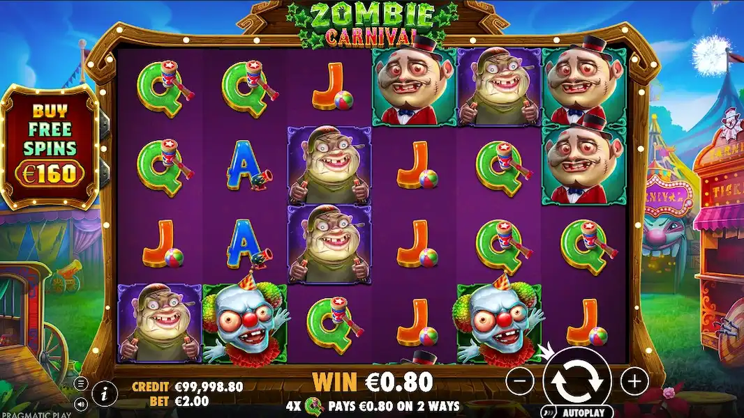 Zombie Carnival Joc Liber 2