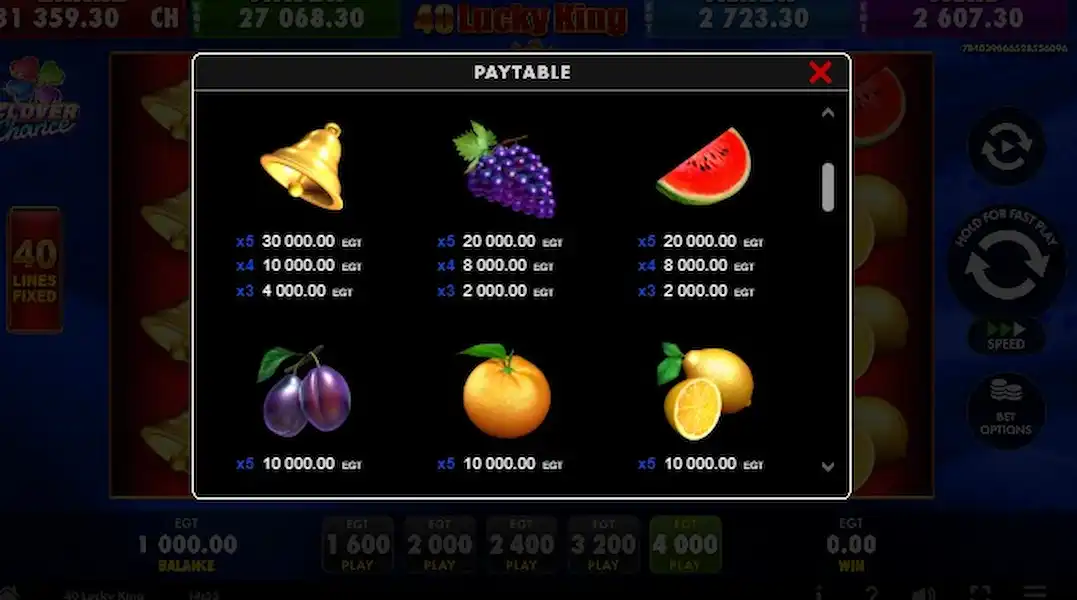 40 Lucky King Joc Liber 4