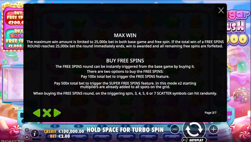 Sugar Rush 1000 Joc Liber 5