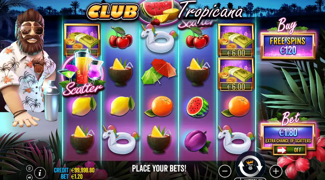 Club Tropicana Joc Liber 2