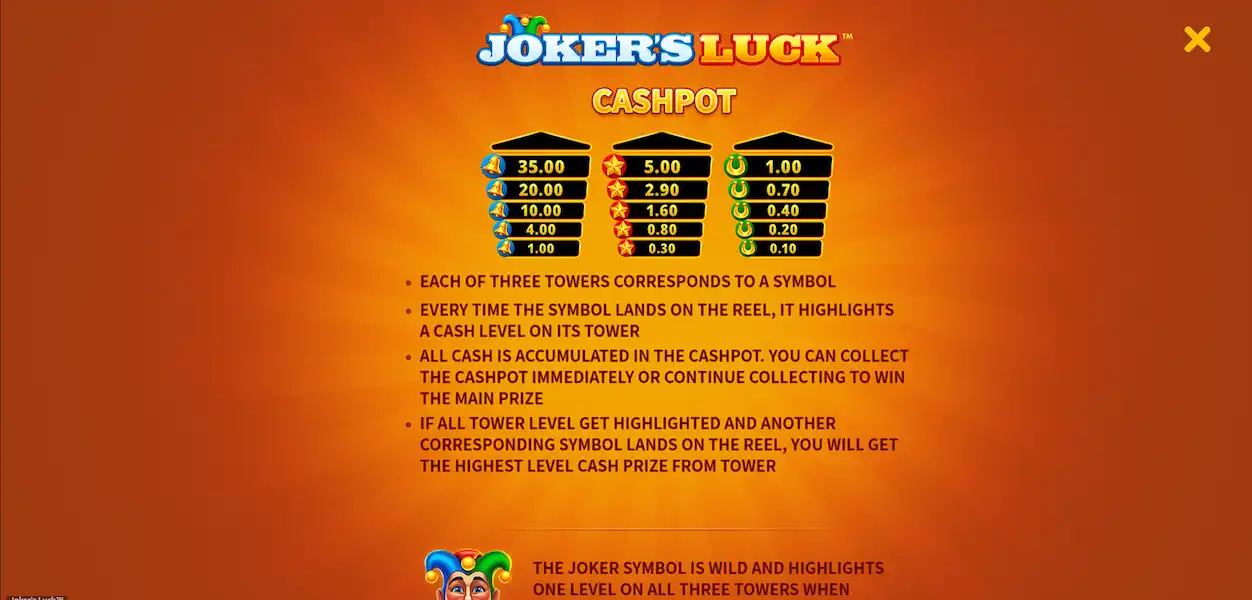 Jokers Luck Joc Liber 4