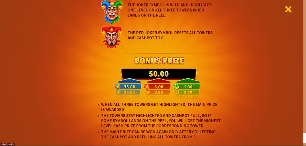 Jokers Luck Joc Liber 3