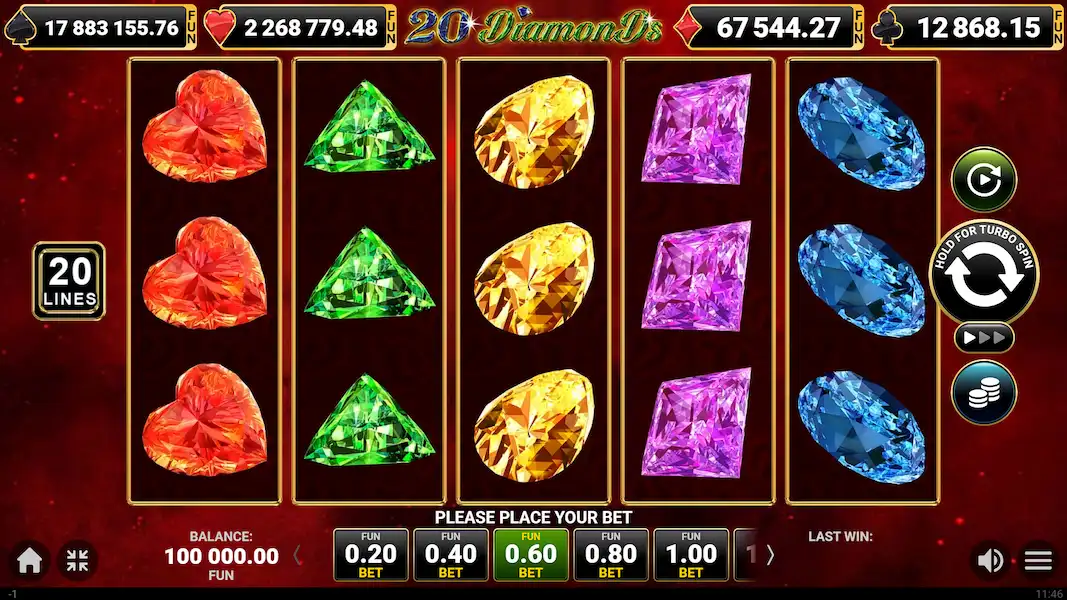 20 Diamonds Joc Liber 2