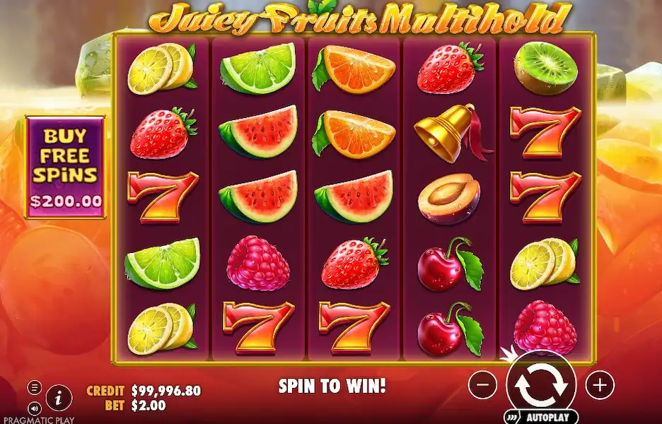 Juicy Fruits Multihold Joc Liber 2