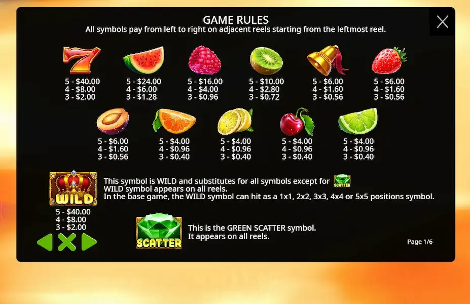 Juicy Fruits Multihold Joc Liber 4