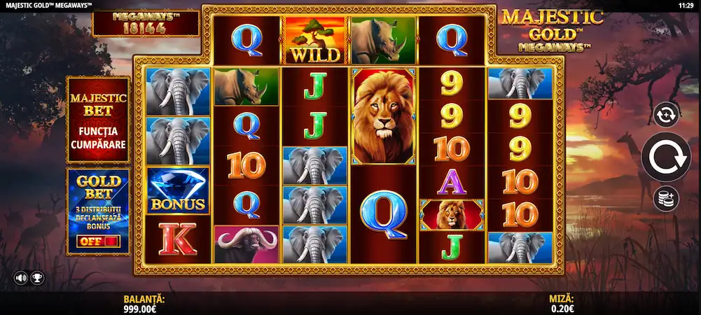 Majestic Gold Megaways Joc Liber 2